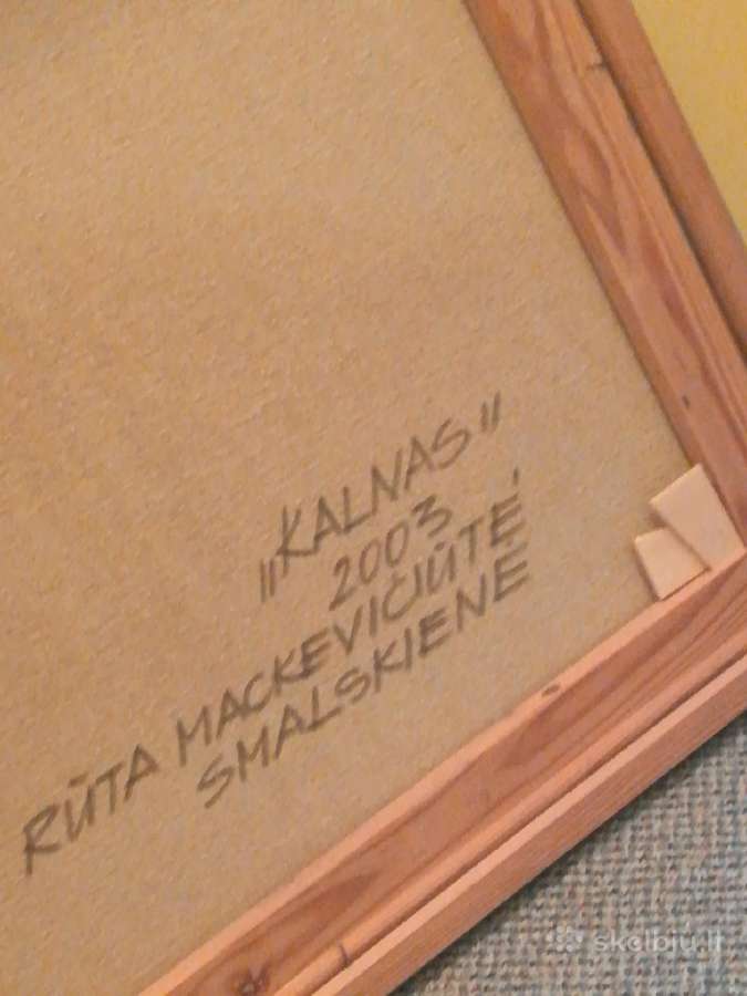 Paveikslas "Kalnas", 2003 m. Rūta Martorana. - nuotraukos Nr. 3