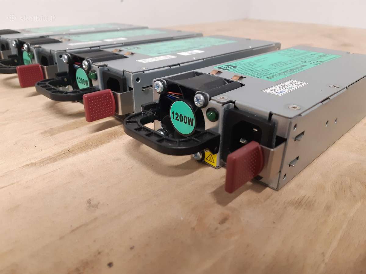 12v serveriniai maitinimo šaltiniai Hp 1200w