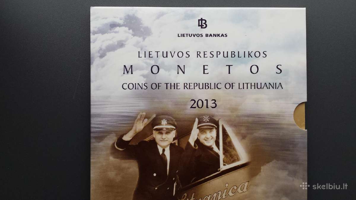 2013 m. monetų rinkinys S. Dariui ir S. Girėnui