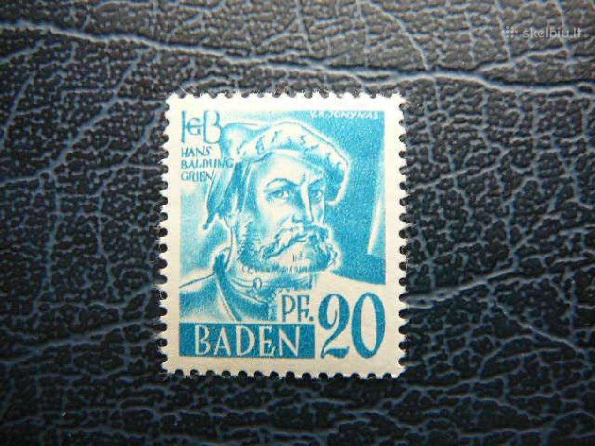Vokietija Baden (Lietuva) Mnh vb07