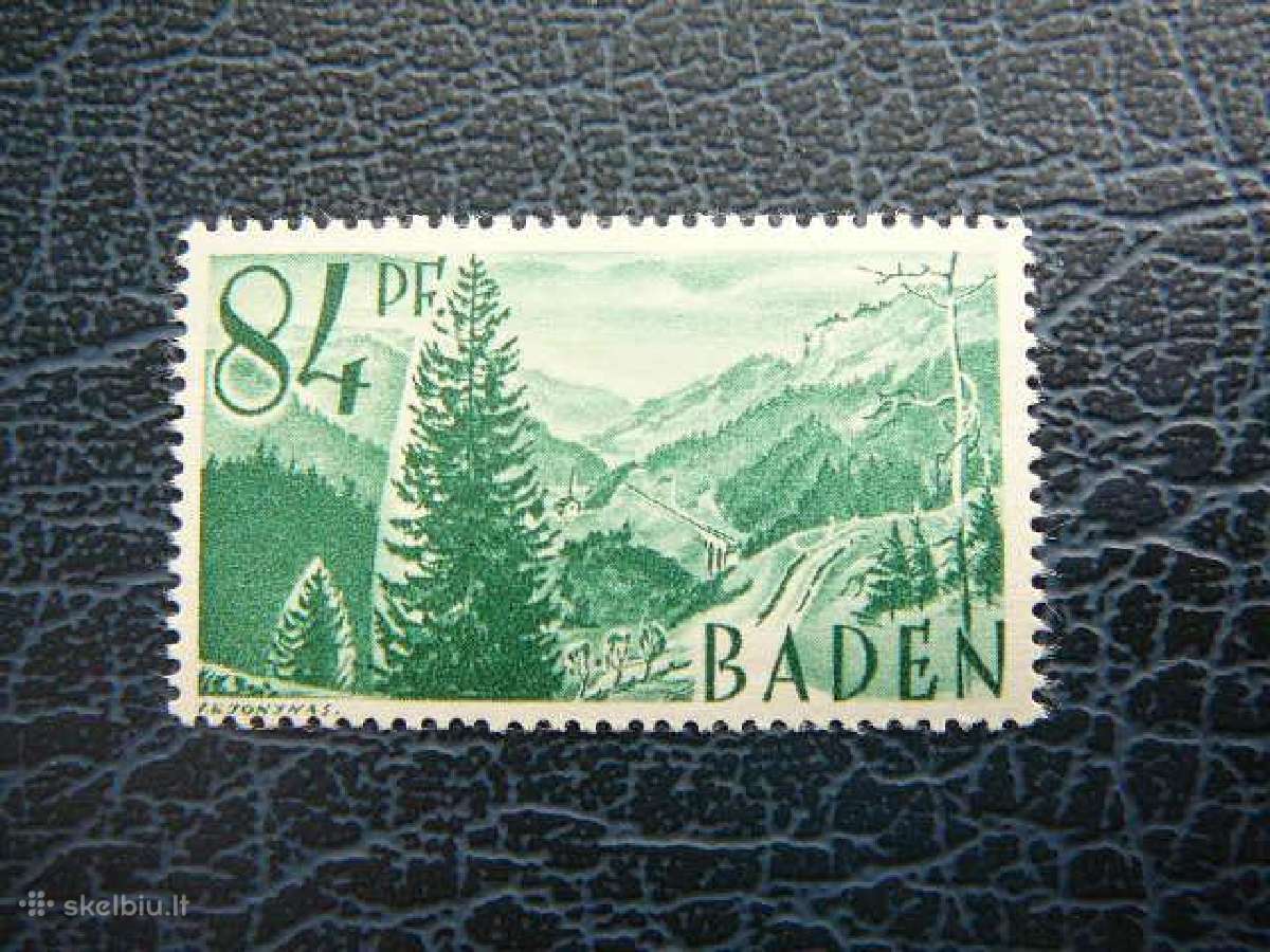 Vokietija Baden (Lietuva) Mnh vb12