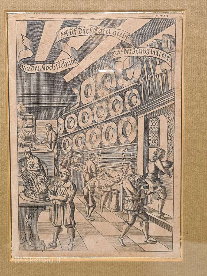 Senovinė graviūra - nuotraukos Nr. 6