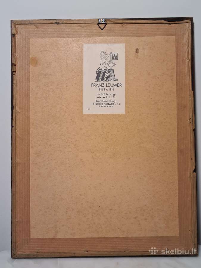Senovinė graviūra - nuotraukos Nr. 7