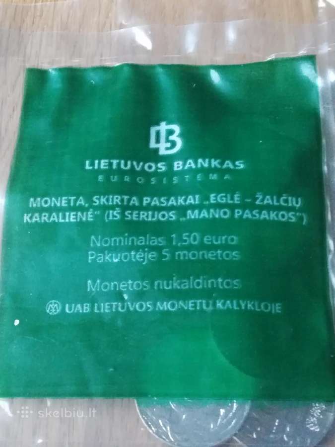1,5 € Eglė žalčių karalienė (pusantrokai) - nuotraukos Nr. 2