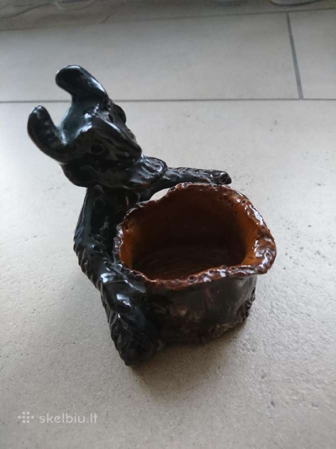 Senovinė rankų darbo peleninė - nuotraukos Nr. 2
