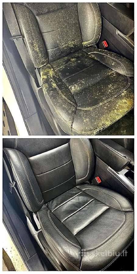 Automobilių cheminis salono valymas Kaune Nuo 40€ - nuotraukos Nr. 30