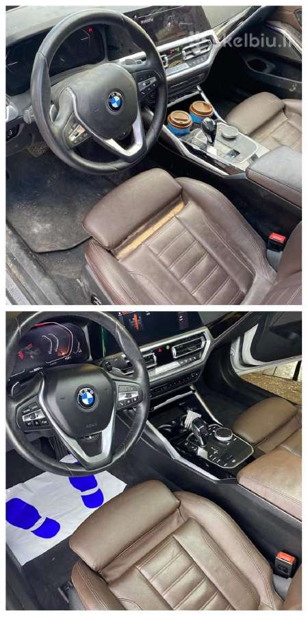 Automobilių cheminis salono valymas Kaune Nuo 40€ - nuotraukos Nr. 31