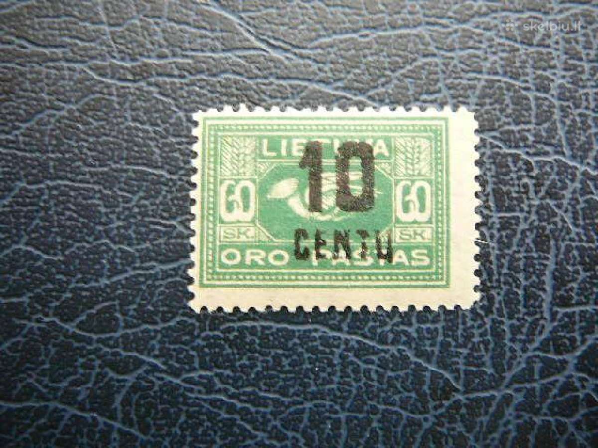 Lietuva 1922 Oro pastas svarus lit178