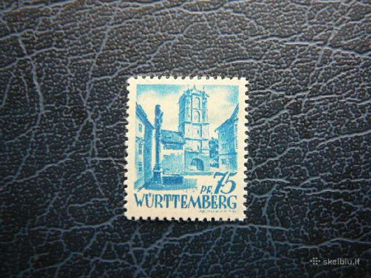 Vokietija Wurttemberg (Lietuva) Mnh vwt11