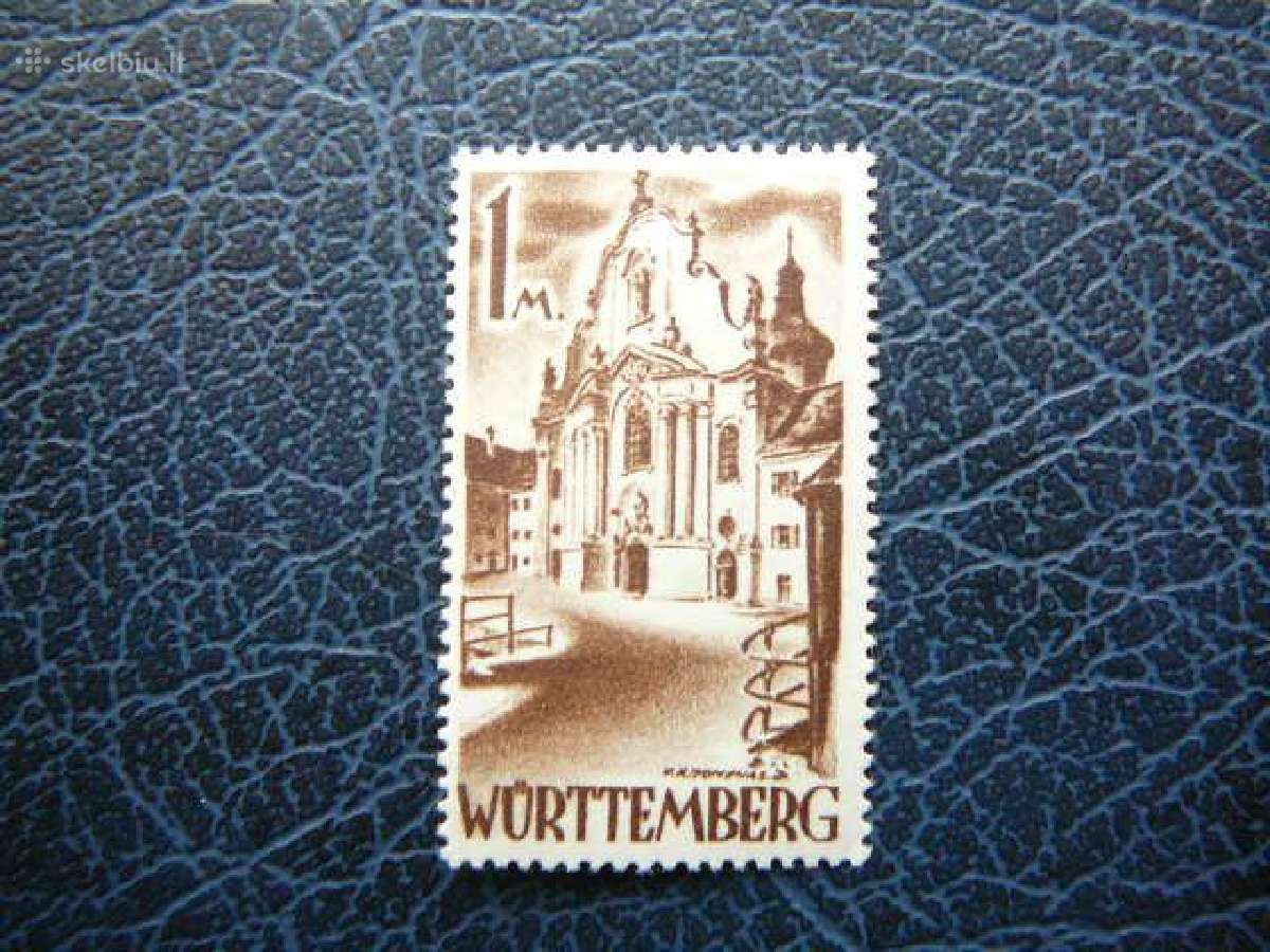 Vokietija Wurttemberg (Lietuva) Mnh vwt13