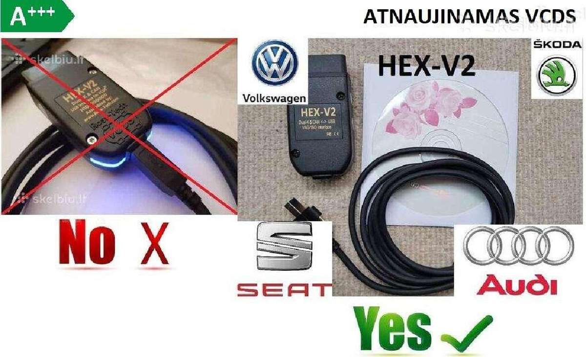 Autocom 2025, Vagcom Vcds, Inpa, Kess, Ktag, Opcom - nuotraukos Nr. 2