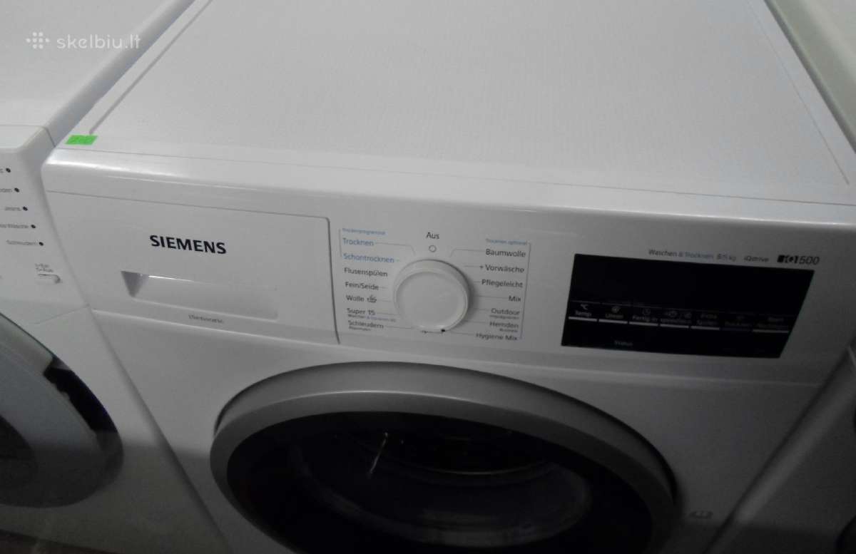 Skalbimo Masina Siemens Su Dziovinimo Funkcija - nuotraukos Nr. 3