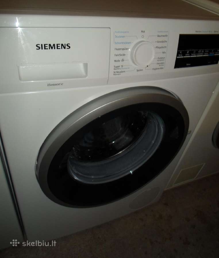 Skalbimo Masina Siemens Su Dziovinimo Funkcija - nuotraukos Nr. 5