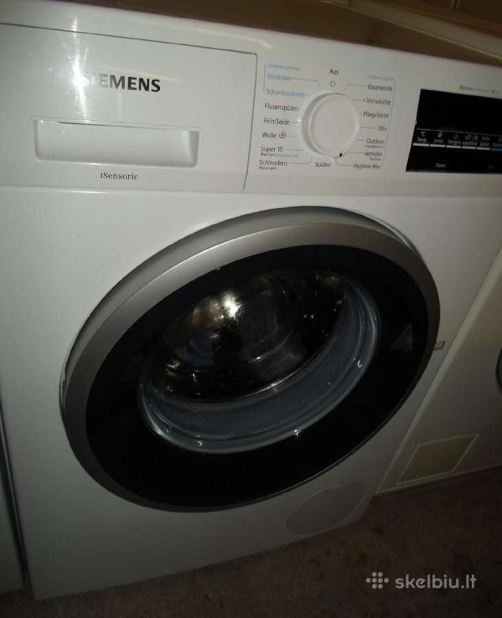 Skalbimo Masina Siemens Su Dziovinimo Funkcija - nuotraukos Nr. 6