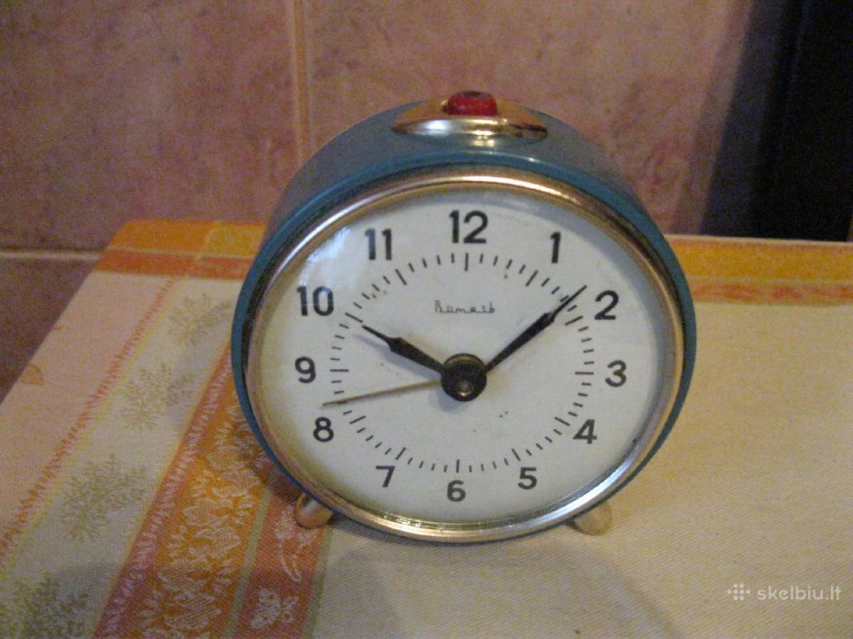 CcccCCCP Laikrodis Zadinuvas – Budilnikas. Veikia - nuotraukos Nr. 3