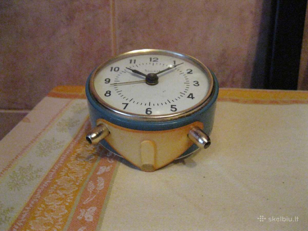 CcccCCCP Laikrodis Zadinuvas – Budilnikas. Veikia - nuotraukos Nr. 6