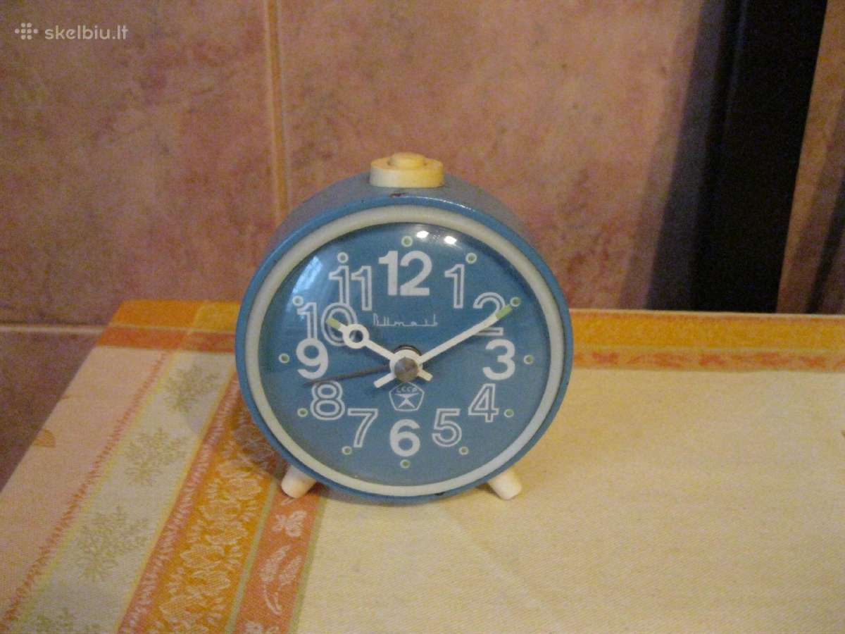 CcCCCP Laikrodis Zadinuvas – Budilnikas. Veikia Or
