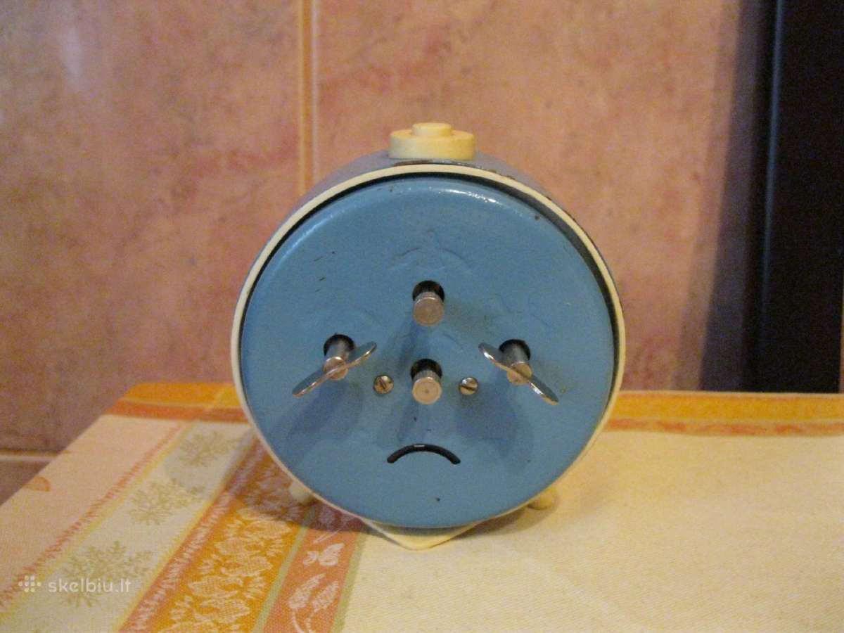 CcCCCP Laikrodis Zadinuvas – Budilnikas. Veikia Or - nuotraukos Nr. 4