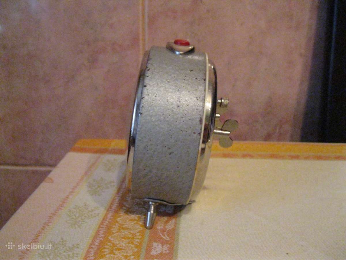 CcCCCP Laikrodis Zadinuvas – Budilnikas. Veikia - nuotraukos Nr. 4