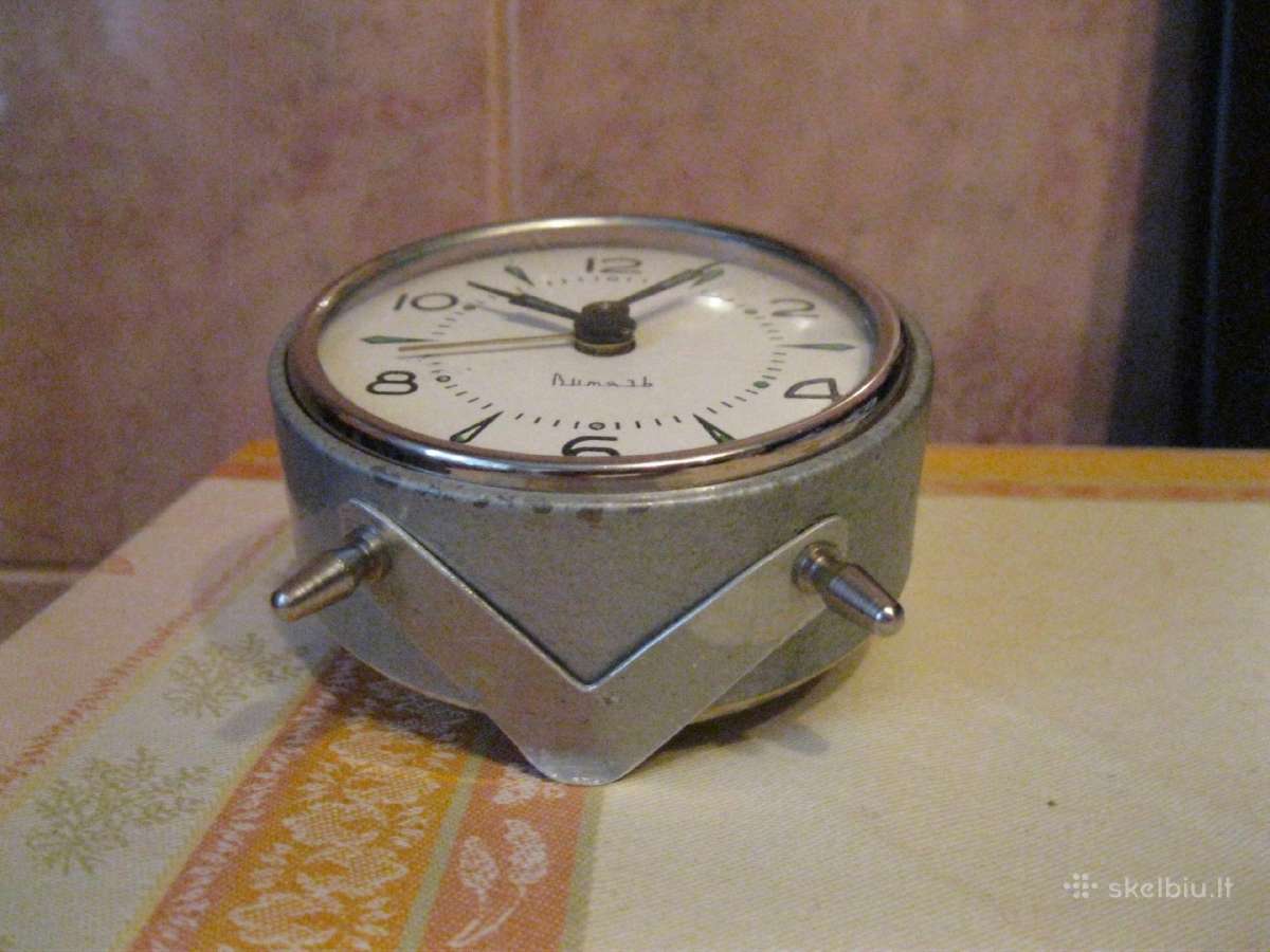 CcCCCP Laikrodis Zadinuvas – Budilnikas. Veikia - nuotraukos Nr. 8