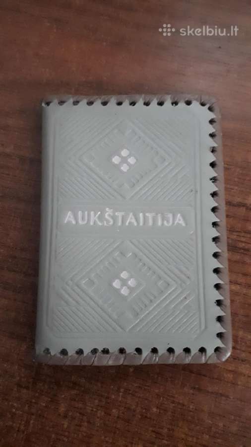 Vintažinis dėklas užrašų knygelei