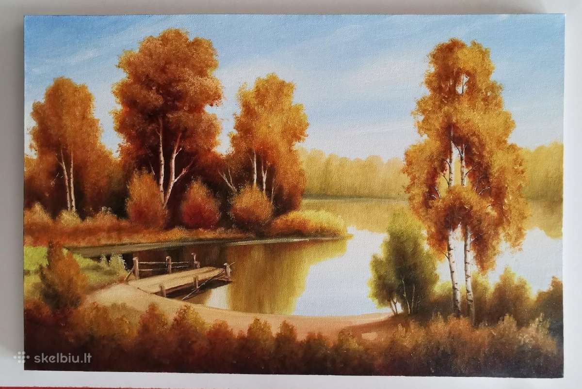 Tapyti ant drobės paveikslai - nuotraukos Nr. 3