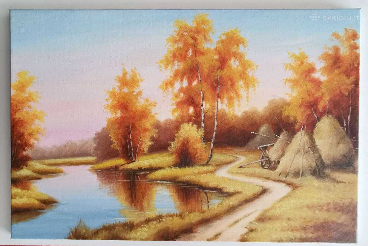 Tapyti ant drobės paveikslai - nuotraukos Nr. 4