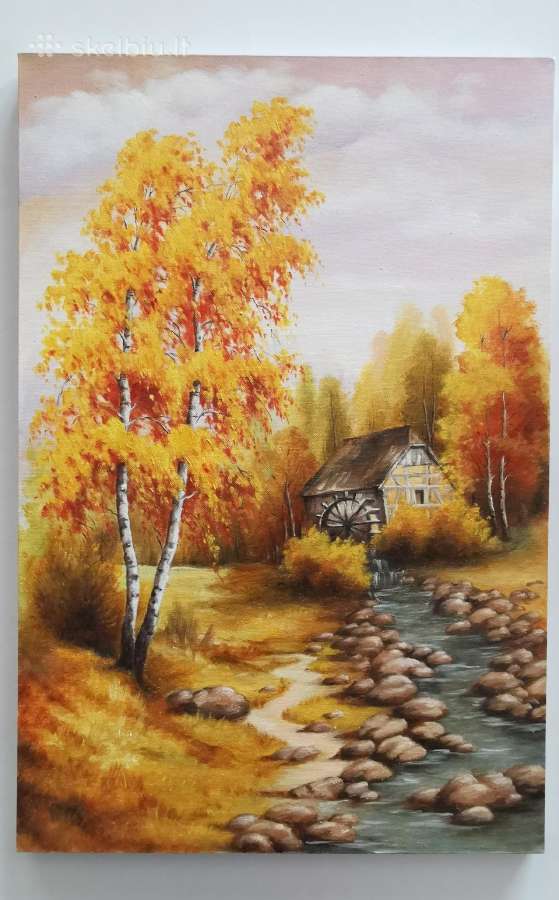 Tapyti ant drobės paveikslai - nuotraukos Nr. 9