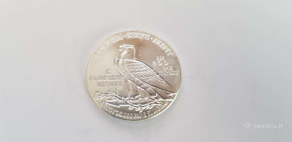 Perku gryna sidabra 9999 prabos ivairiu saliu - nuotraukos Nr. 3