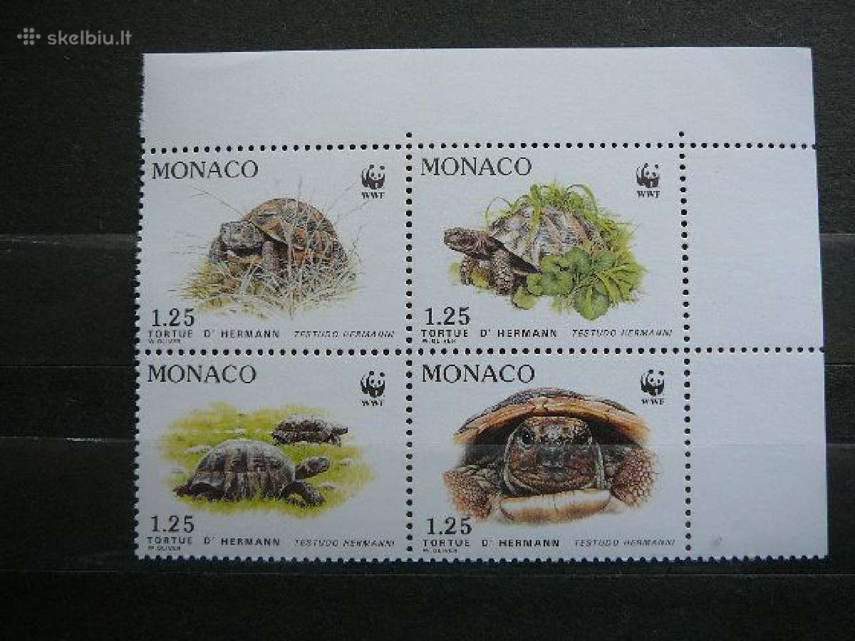Vezliai Monakas 1991 Mnh mn2046