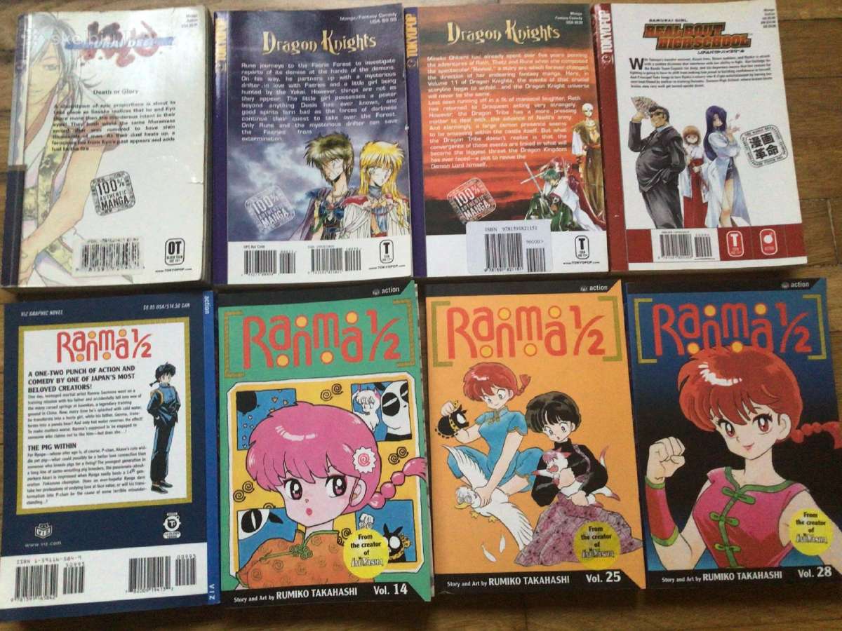Parduodu Manga Japoniškų komiksų knygas - nuotraukos Nr. 2