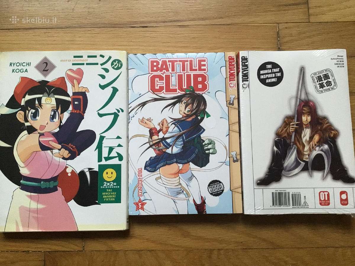 Parduodu Manga Japoniškų komiksų knygas - nuotraukos Nr. 6