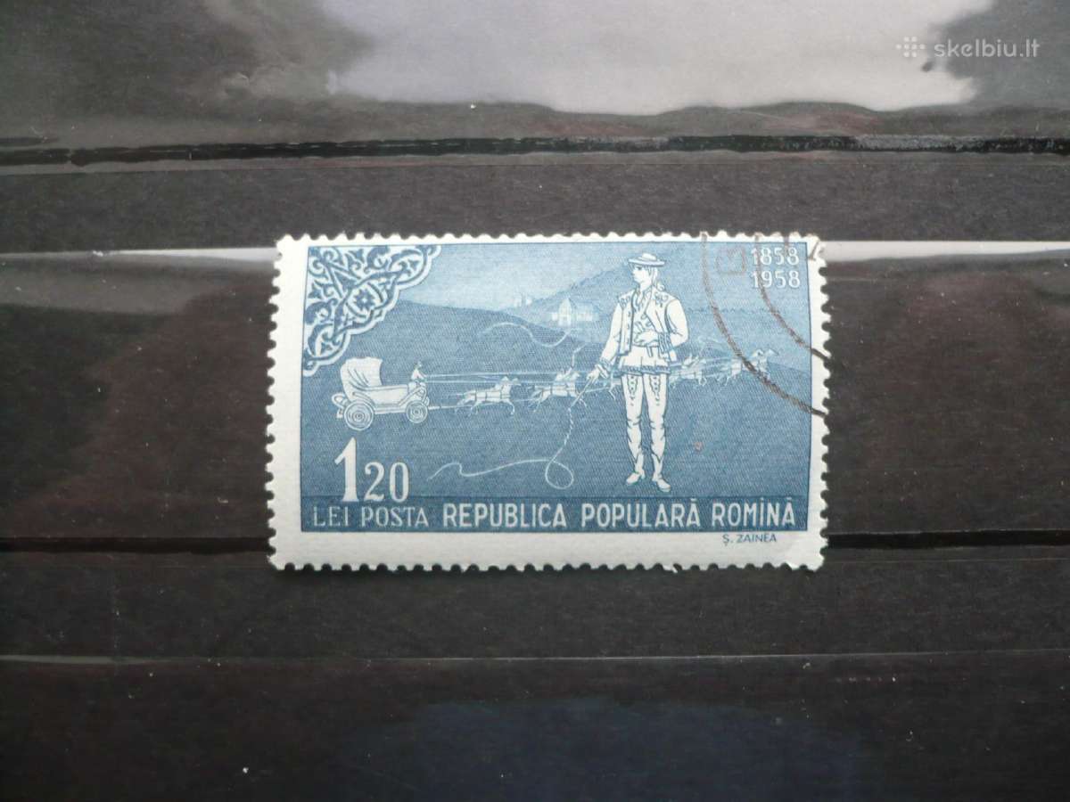 1958 m. Rumunijos pašto ženklų 100-osios metinės