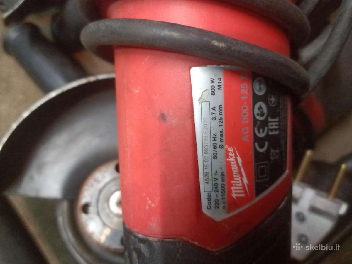 Milwaukee,dewalt,bosch,hilti,metabo,makita,hitachi - nuotraukos Nr. 10