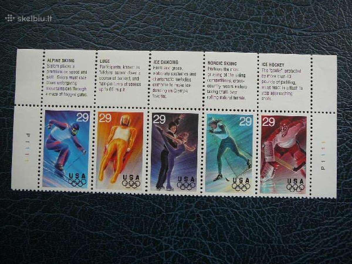 JAV Olimpines ziemos 1994 Mnh jv2427