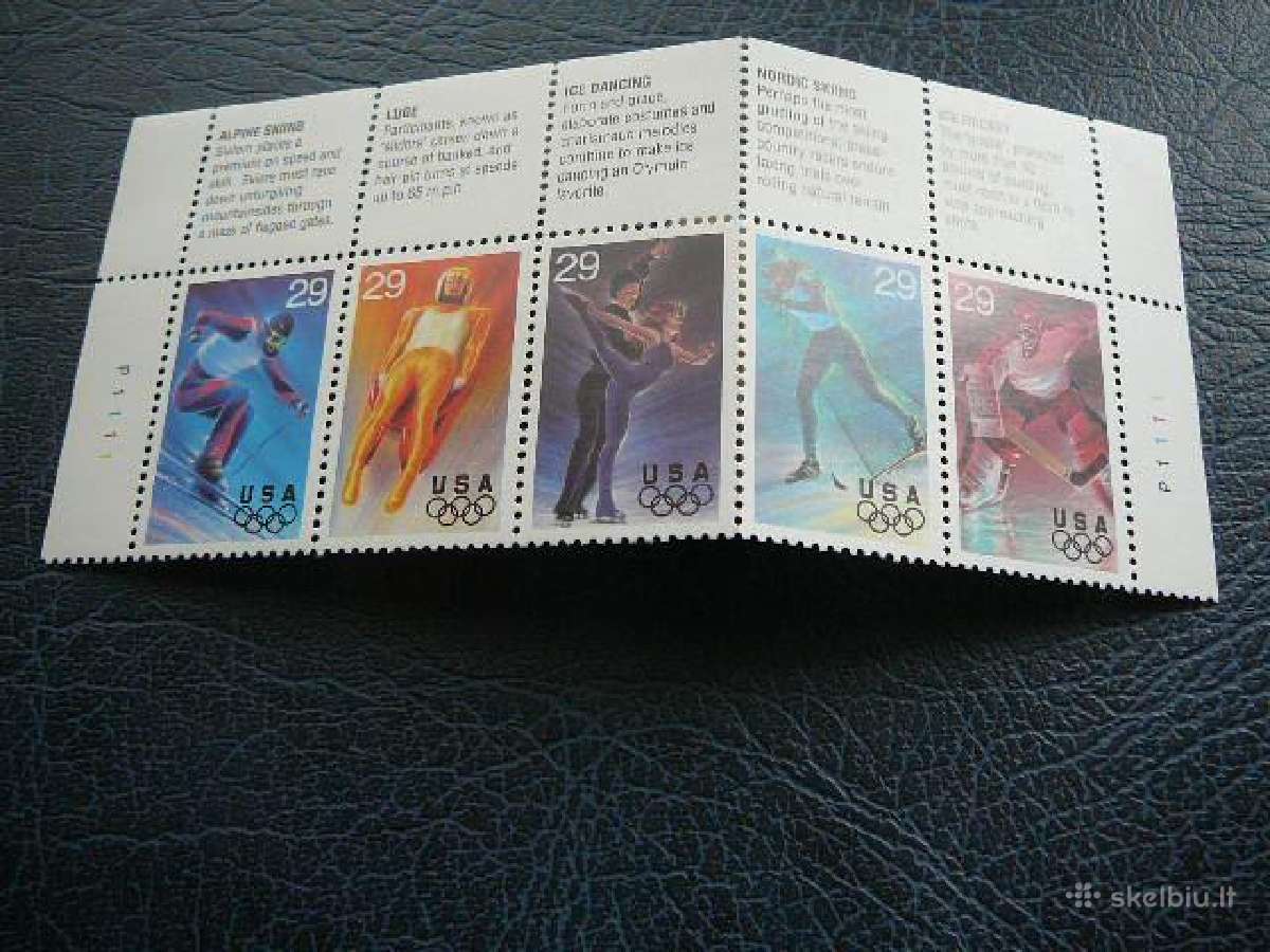 JAV Olimpines ziemos 1994 Mnh jv2427 - nuotraukos Nr. 2