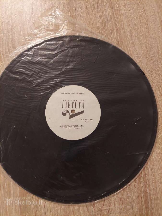Ansamblio Lietuva plokštelė. 1991 m.