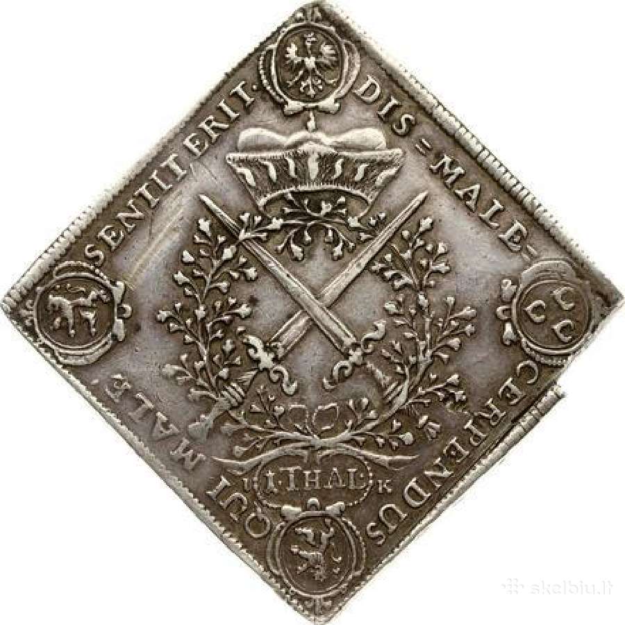 Saksonija 1 taleris 1693