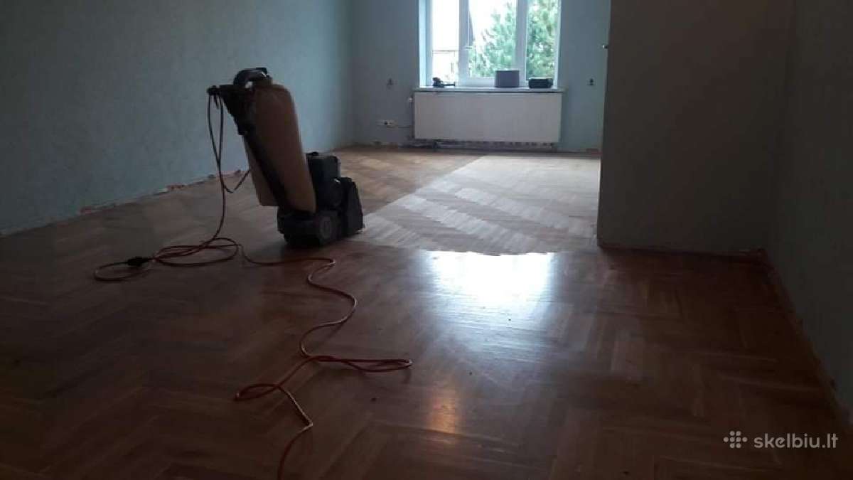 Parketo,mediniu grindu šlifavimas - nuotraukos Nr. 28