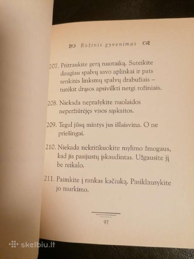 Aforizmų knyga "Rožinis gyvenimas" - nuotraukos Nr. 8
