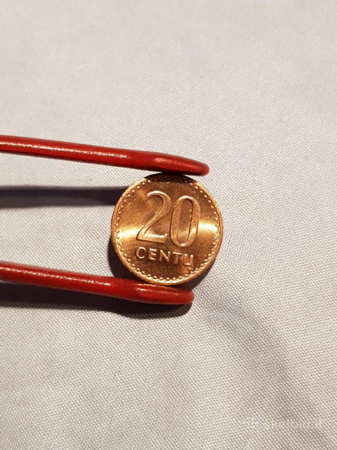 Lietuva 1991 Unc 20 ir 50 centų