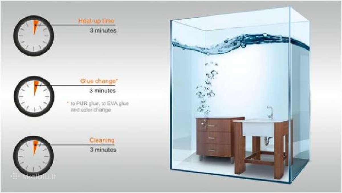 Briaunu laminavimo staklės Holzher Auriga Power - nuotraukos Nr. 12