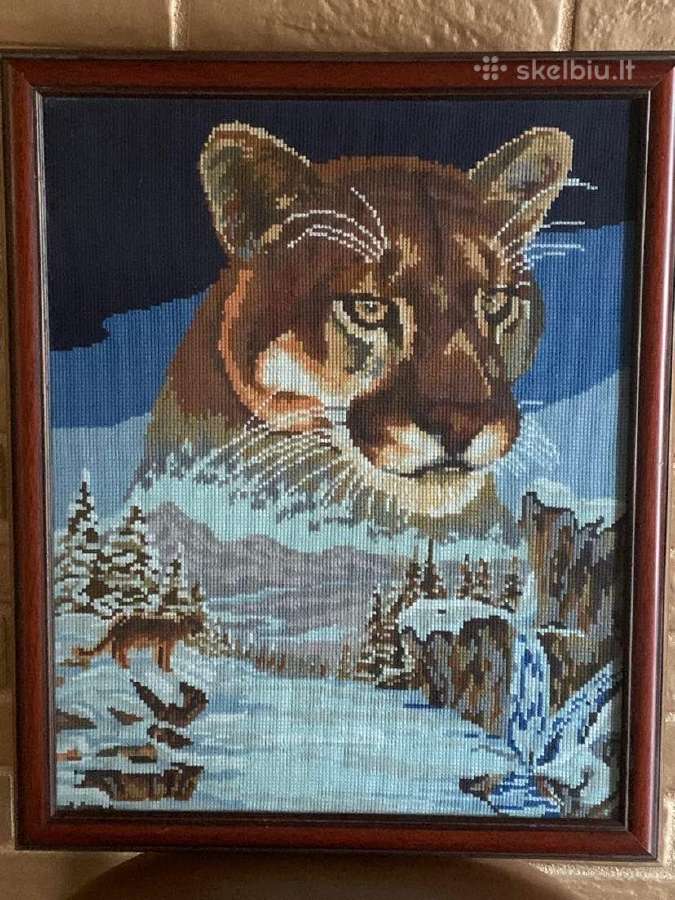 Rankų darbo siuvinėti paveikslai - nuotraukos Nr. 2
