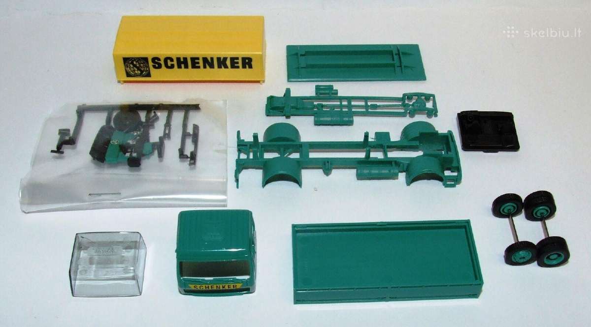 Naujas, surenkamas Mercedes-benz. M 1:87 H0 - nuotraukos Nr. 3