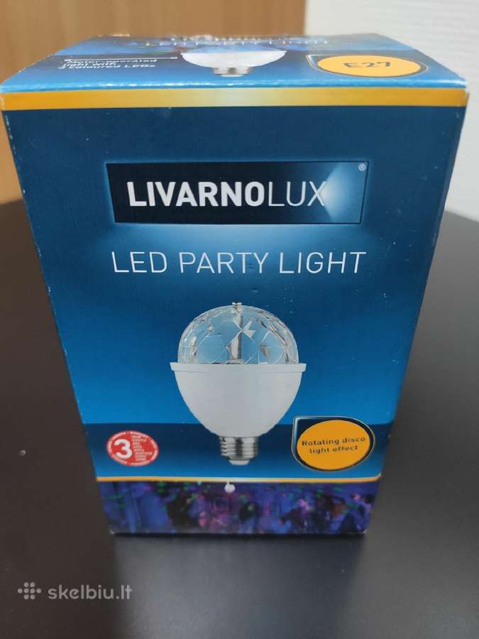 Livarnolux LED šviesos efektų šviestuvas