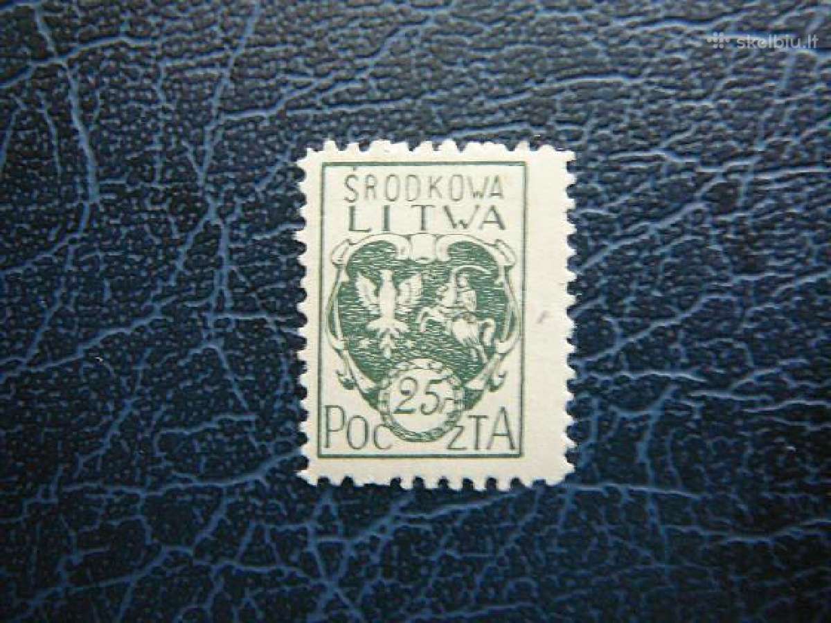 Vidurio Lietuva 1921 svarus vlt20sa