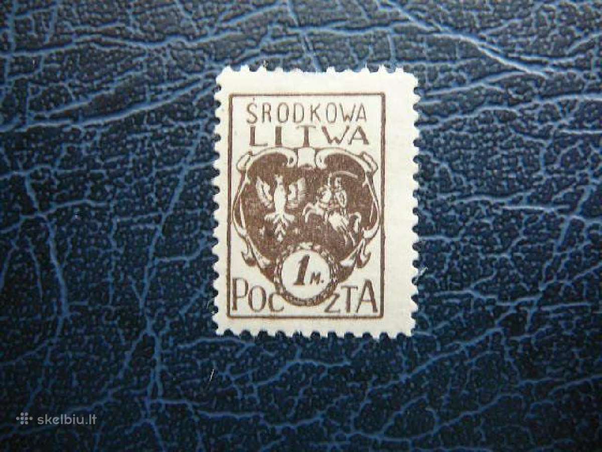 Vidurio Lietuva 1921 svarus vlt21sa