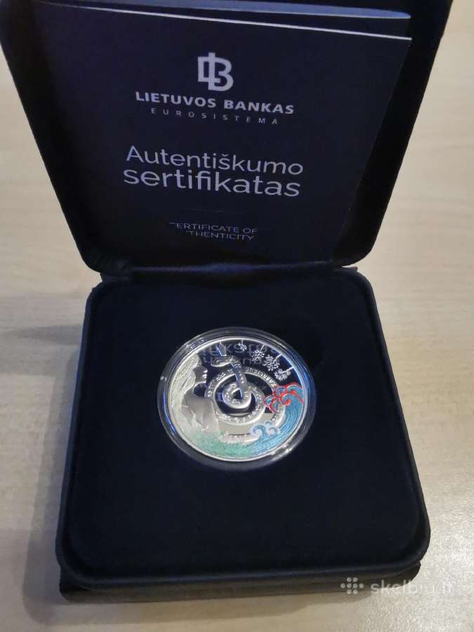 2021m.5 Eur ,Eglė - žalčių karalienė''(sidabras)