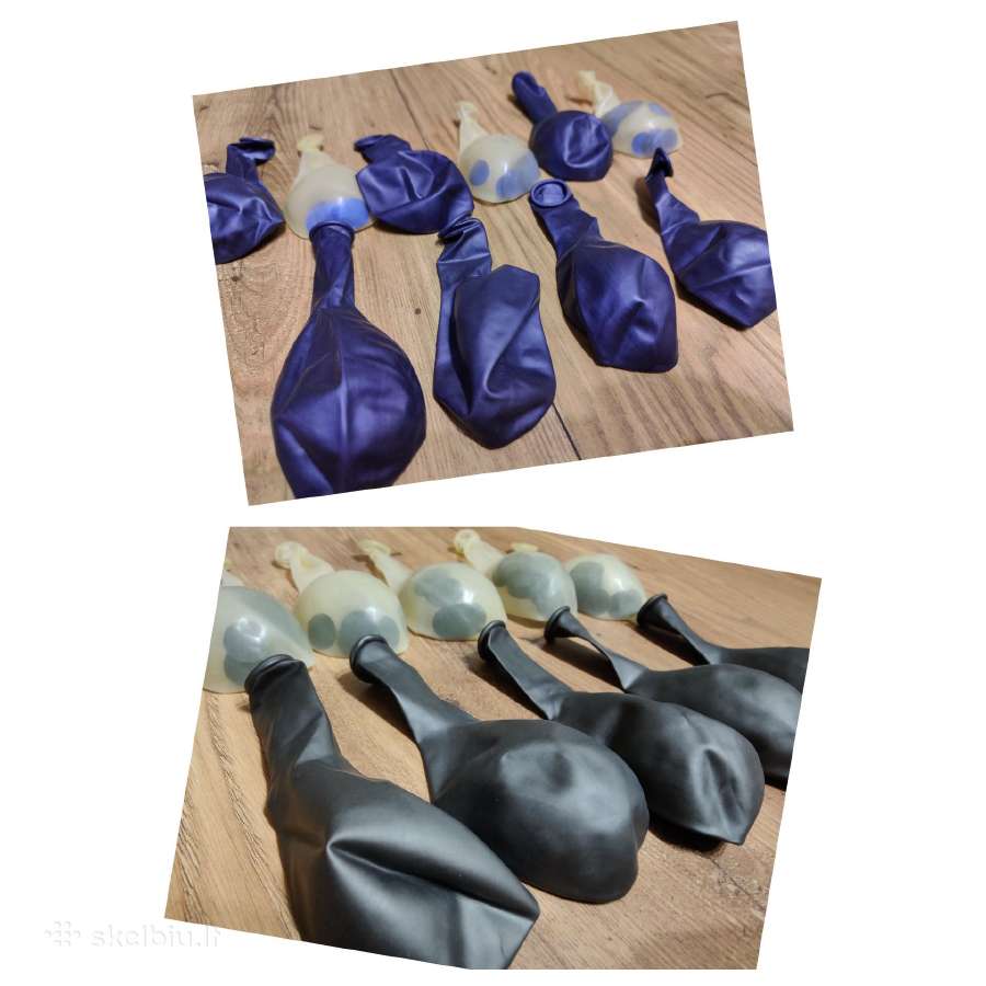 Balionai su konfeti 3.5 Eur