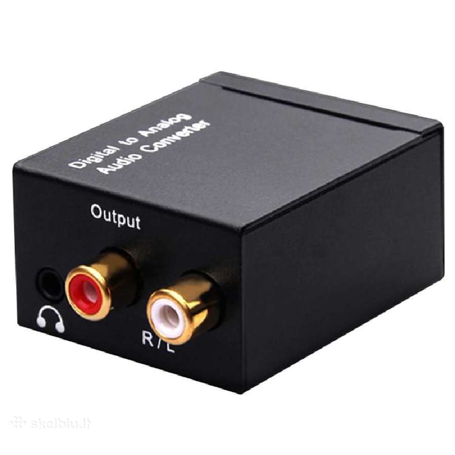 Spdif (Coax, Toslink) į analoginį garsą keitiklis - nuotraukos Nr. 5
